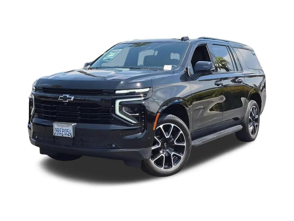 Black 2025 Chevrolet Suburban RST for sale in Oceanside, CA