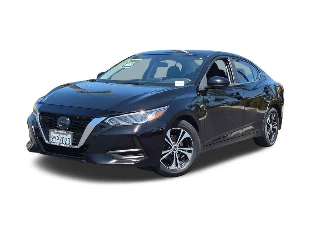 Black 2022 Nissan Sentra SV for sale in Oceanside, CA