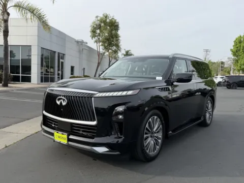 Black 2025 Infiniti Qx80 SENSORY for sale in Poway, CA