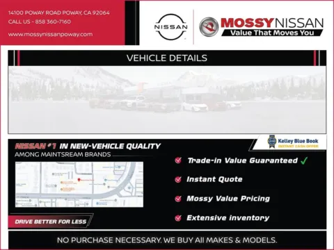 Another view of 2026 Nissan Rogue Rock Creek for sale in Poway, CA at Mossy Nissan Poway