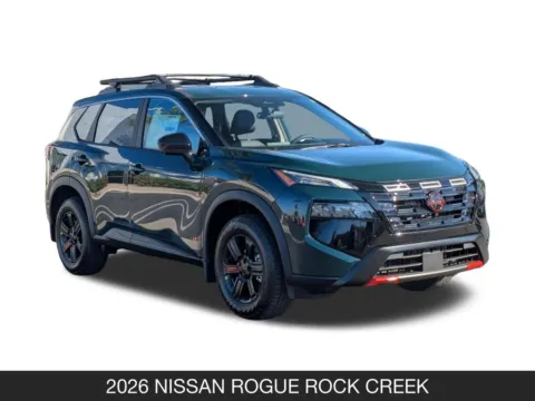 Photos of 2026 Nissan Rogue Rock Creek for sale in Poway, CA at Mossy Nissan Poway