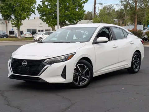 White 2024 Nissan Sentra SV for sale in Poway, CA