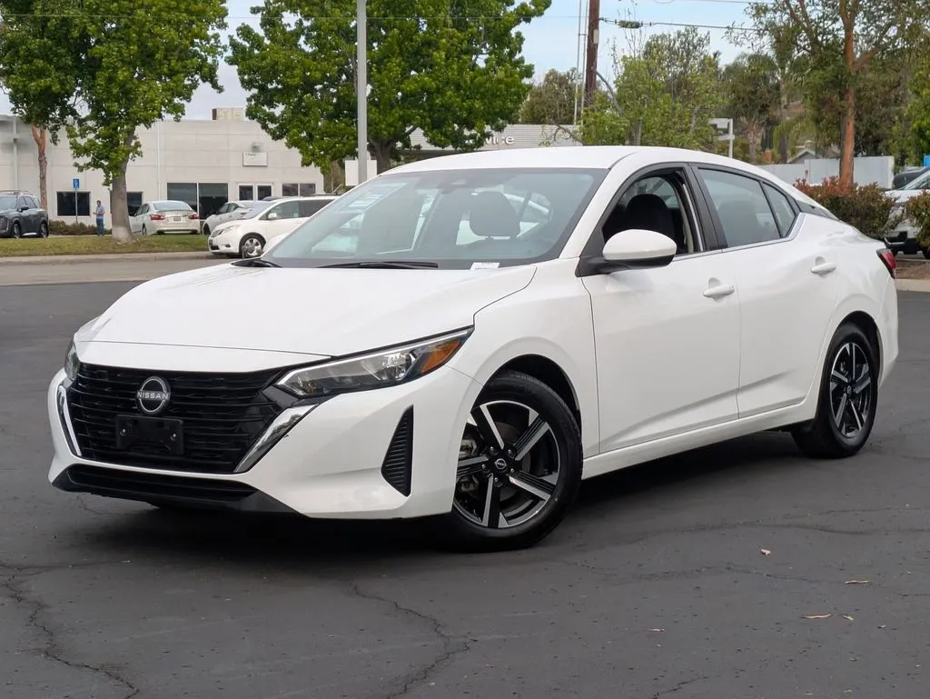 White 2024 Nissan Sentra SV for sale in Poway, CA