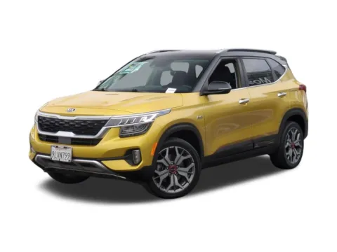 Yellow 2021 Kia Seltos SX for sale in Poway, CA