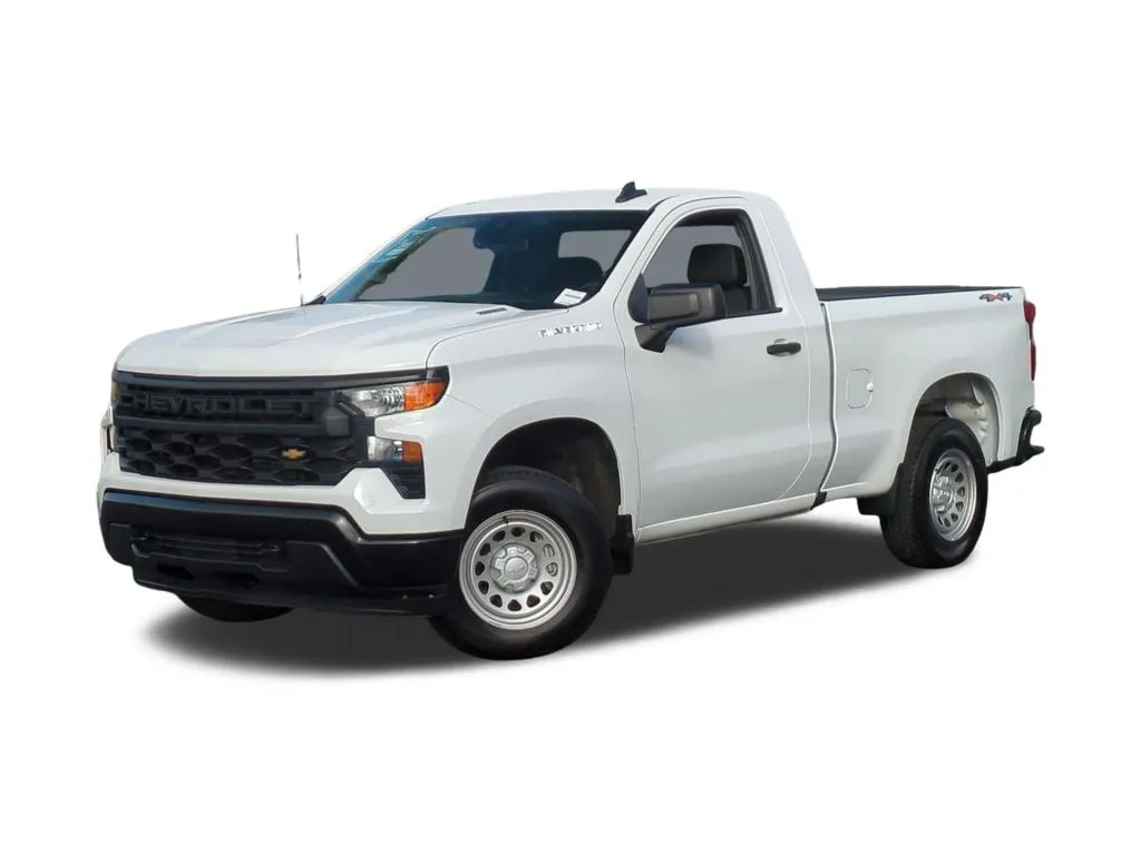 White 2025 Chevrolet Silverado 1500 WT for sale in Poway, CA