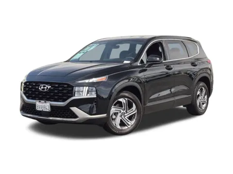 Black 2021 Hyundai Santa Fe SE for sale in Poway, CA