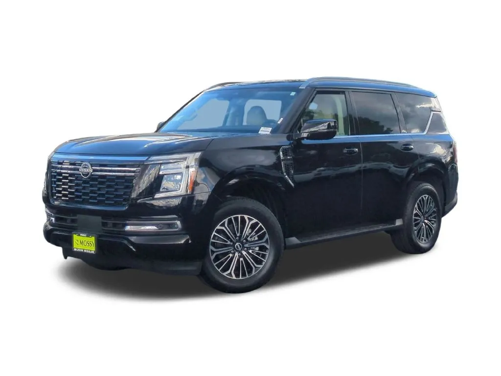 Black 2027 Nissan Armada Platinum for sale in Poway, CA