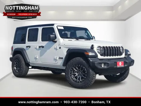 White 2026 Jeep Wrangler Sport for sale in Bonham, TX