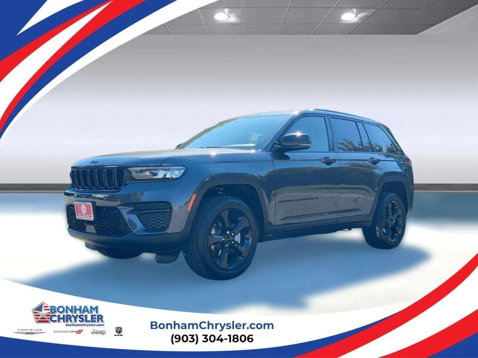 Gray 2025 Jeep Grand Cherokee Altitude for sale in Bonham, TX