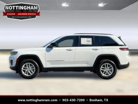 Photos of 2025 Jeep Grand Cherokee Laredo X for sale in Bonham, TX at Bonham Chrysler