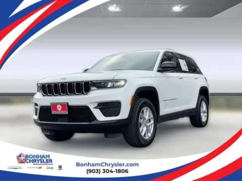 White 2025 Jeep Grand Cherokee Laredo X for sale in Bonham, TX