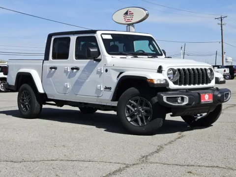 White 2025 Jeep Gladiator Sport S for sale in Bonham, TX