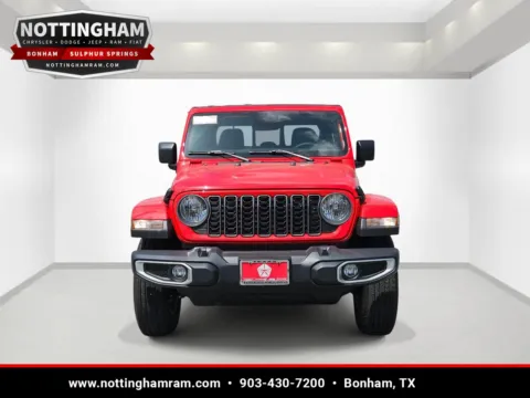 Photos of 2025 Jeep Gladiator Sport S for sale in Bonham, TX at Bonham Chrysler
