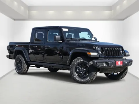 Black 2026 Jeep Gladiator Willys for sale in Bonham, TX