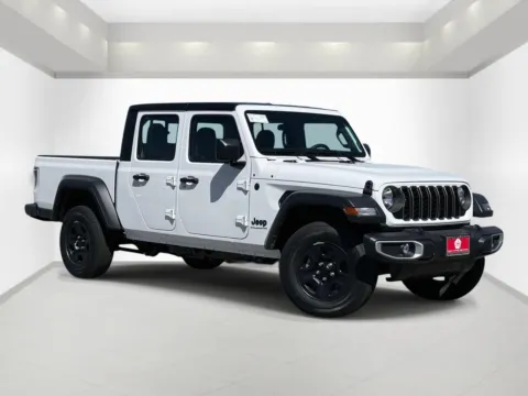 White 2026 Jeep Gladiator Sport for sale in Bonham, TX