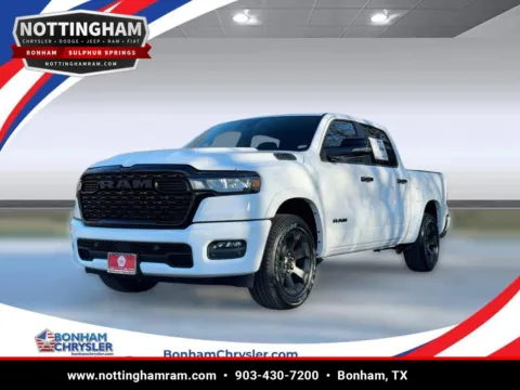 White 2026 Ram 1500 Lone Star for sale in Bonham, TX