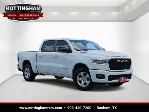 White 2026 Ram 1500 Lone Star for sale in Bonham, TX