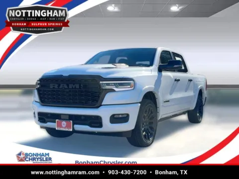 White 2026 Ram 1500 Limited for sale in Bonham, TX