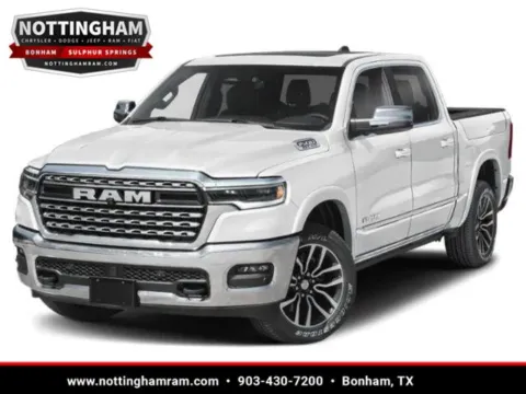 White 2026 Ram 1500 Limited for sale in Bonham, TX
