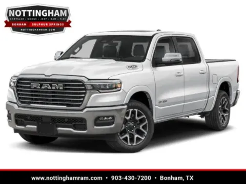 White 2026 Ram 1500 Laramie for sale in Bonham, TX