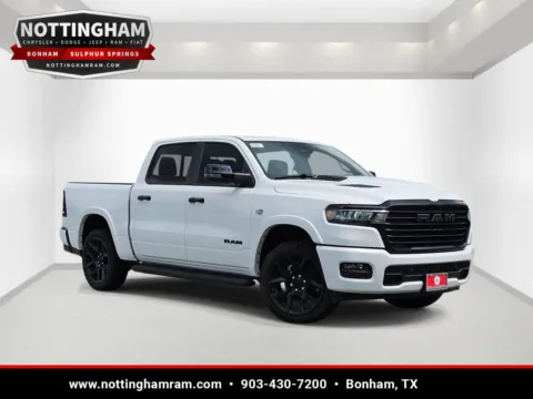 White 2026 Ram 1500 Laramie for sale in Bonham, TX