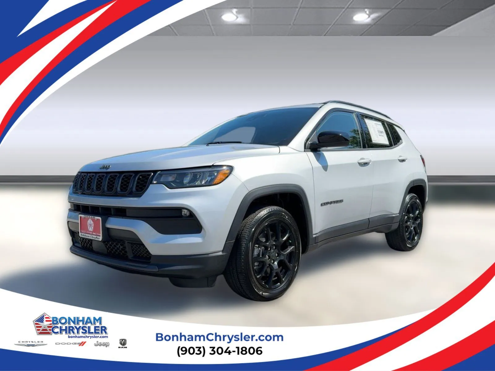 Silver 2026 Jeep Compass Latitude Altitude for sale in Bonham, TX