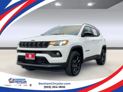 White 2026 Jeep Compass Latitude Altitude for sale in Bonham, TX