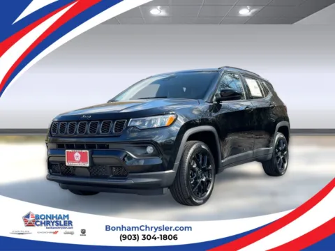 Black 2026 Jeep Compass Latitude Altitude for sale in Bonham, TX