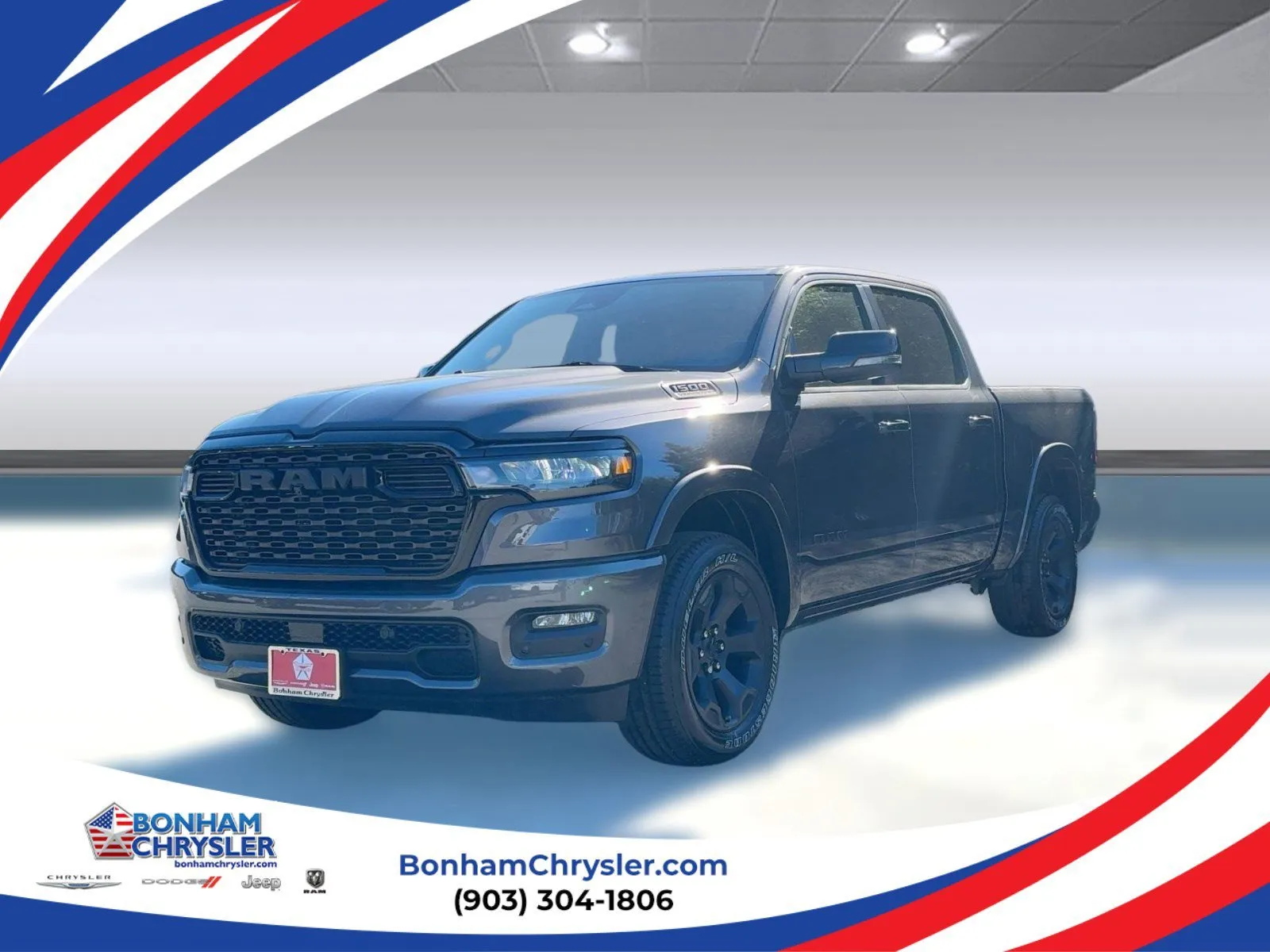 Gray 2026 Ram 1500 Big Horn for sale in Bonham, TX