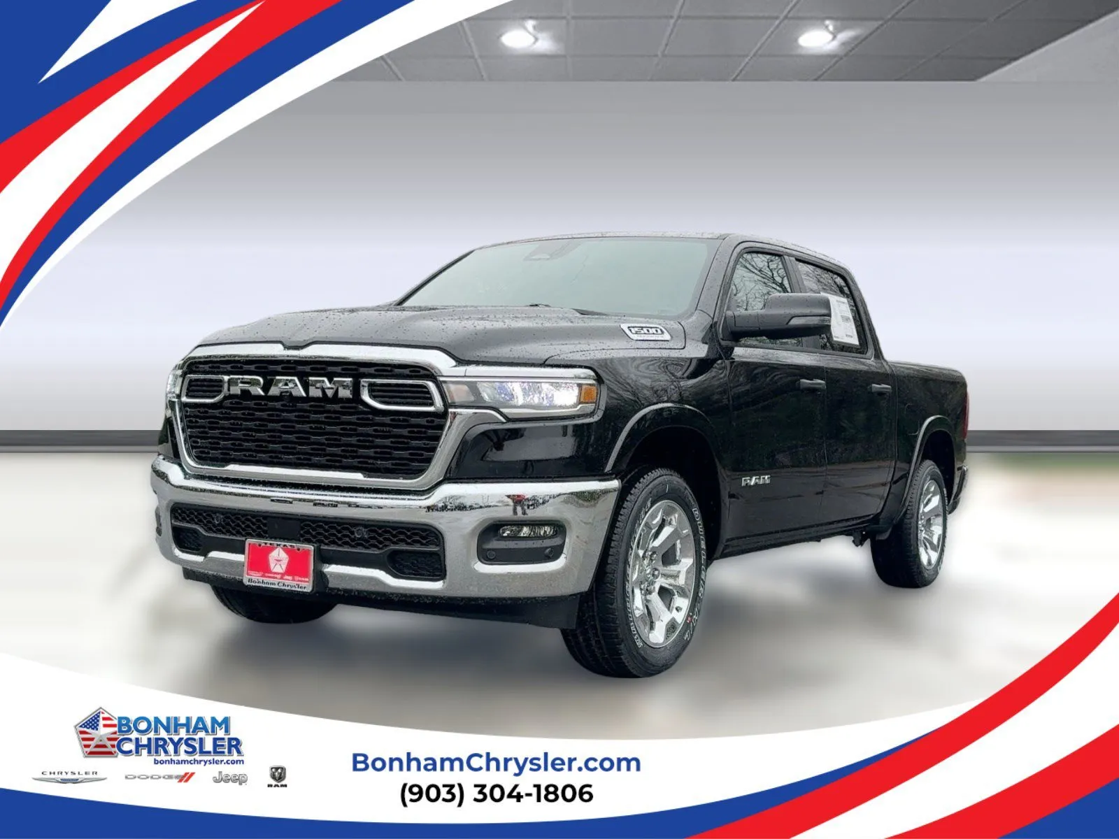 Black 2026 Ram 1500 Lone Star for sale in Bonham, TX