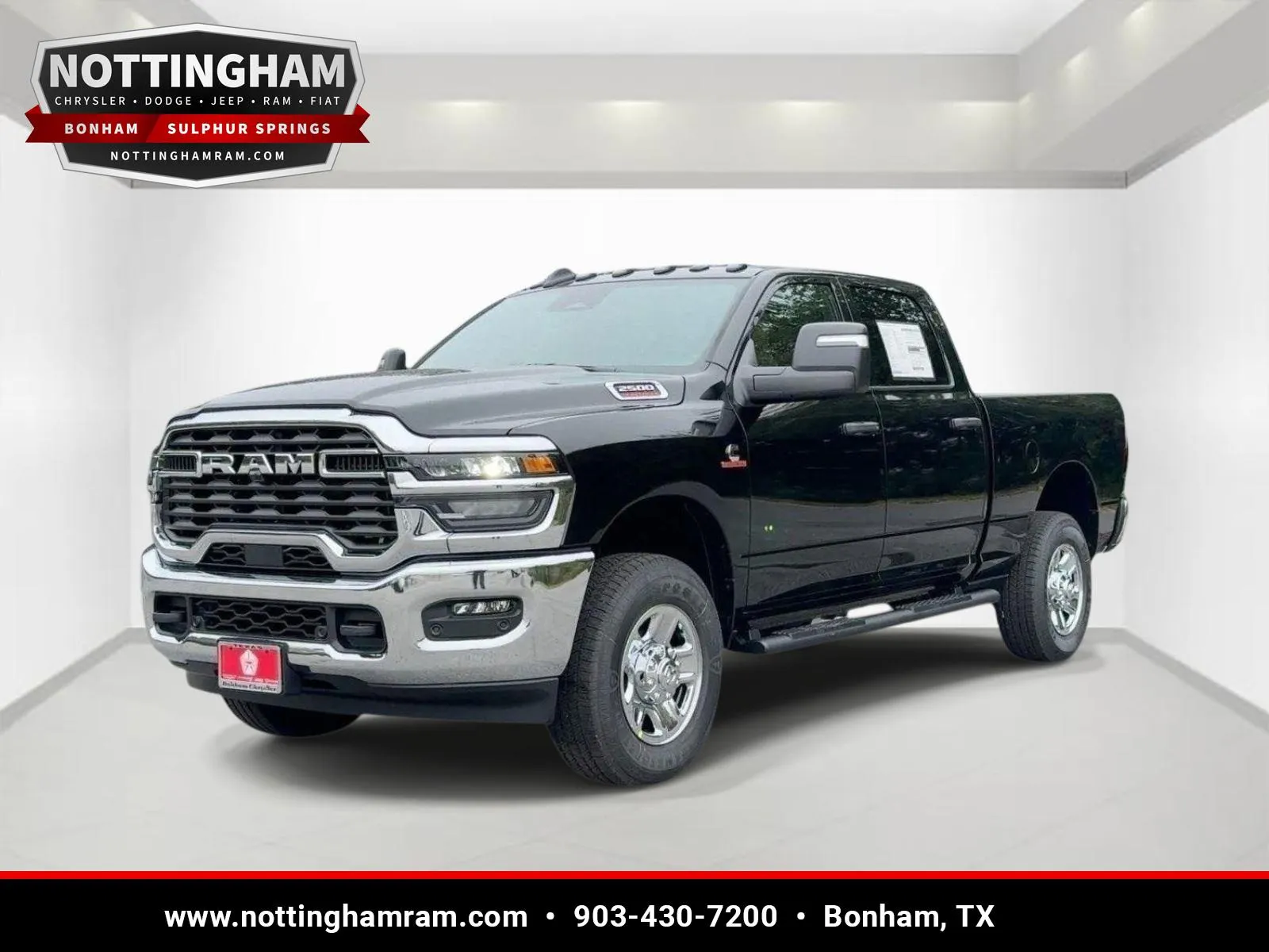 Black 2026 Ram 2500 Tradesman for sale in Bonham, TX