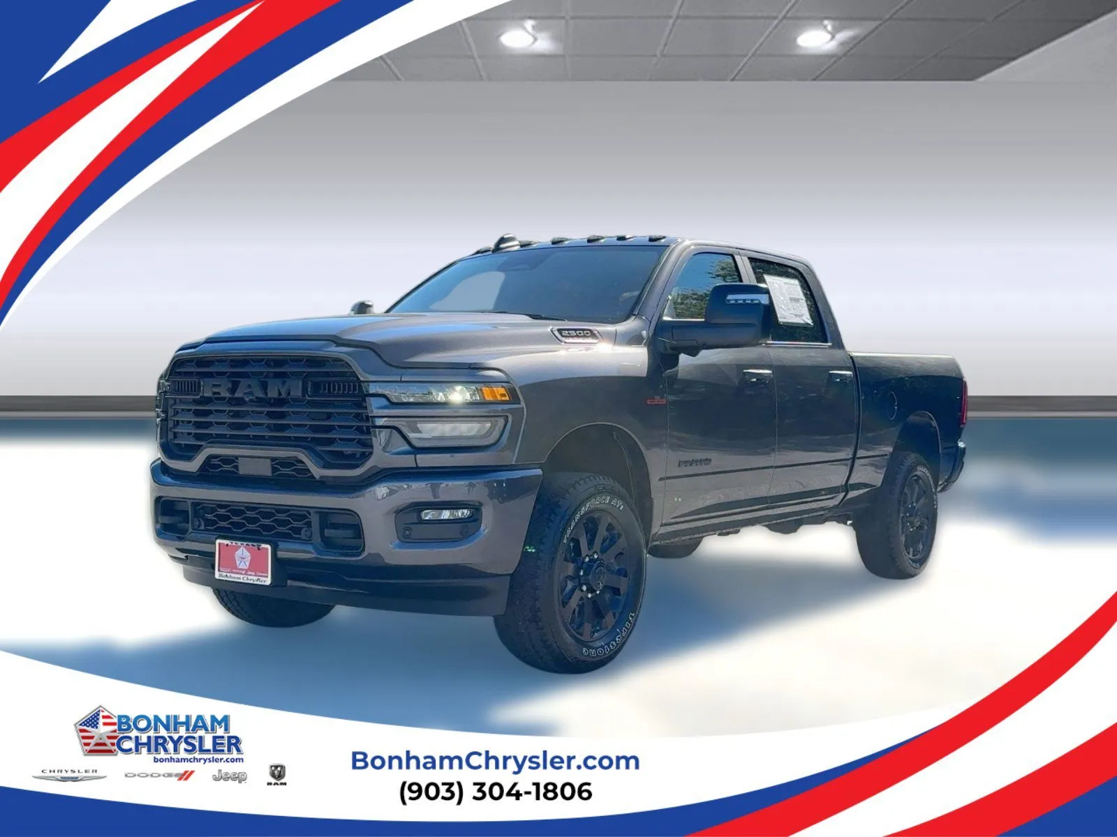 Gray 2025 Ram 2500 Lone Star for sale in Bonham, TX