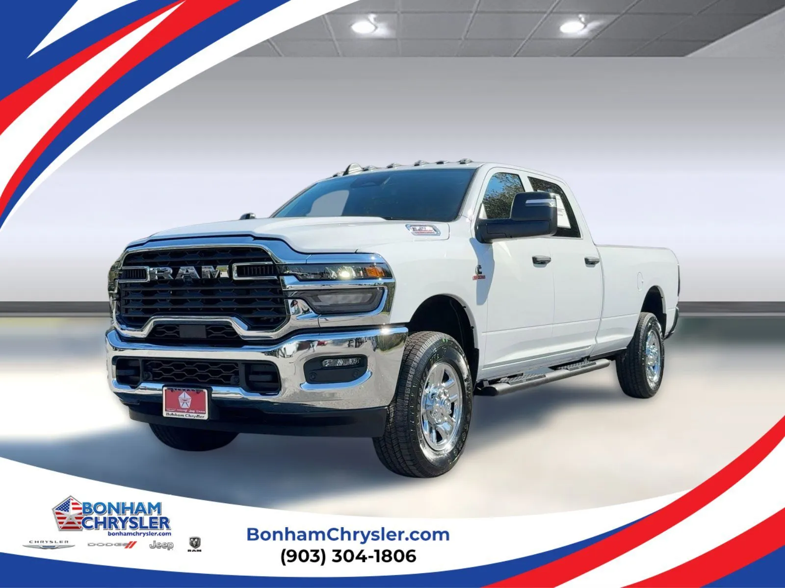White 2026 Ram 3500 Tradesman for sale in Bonham, TX