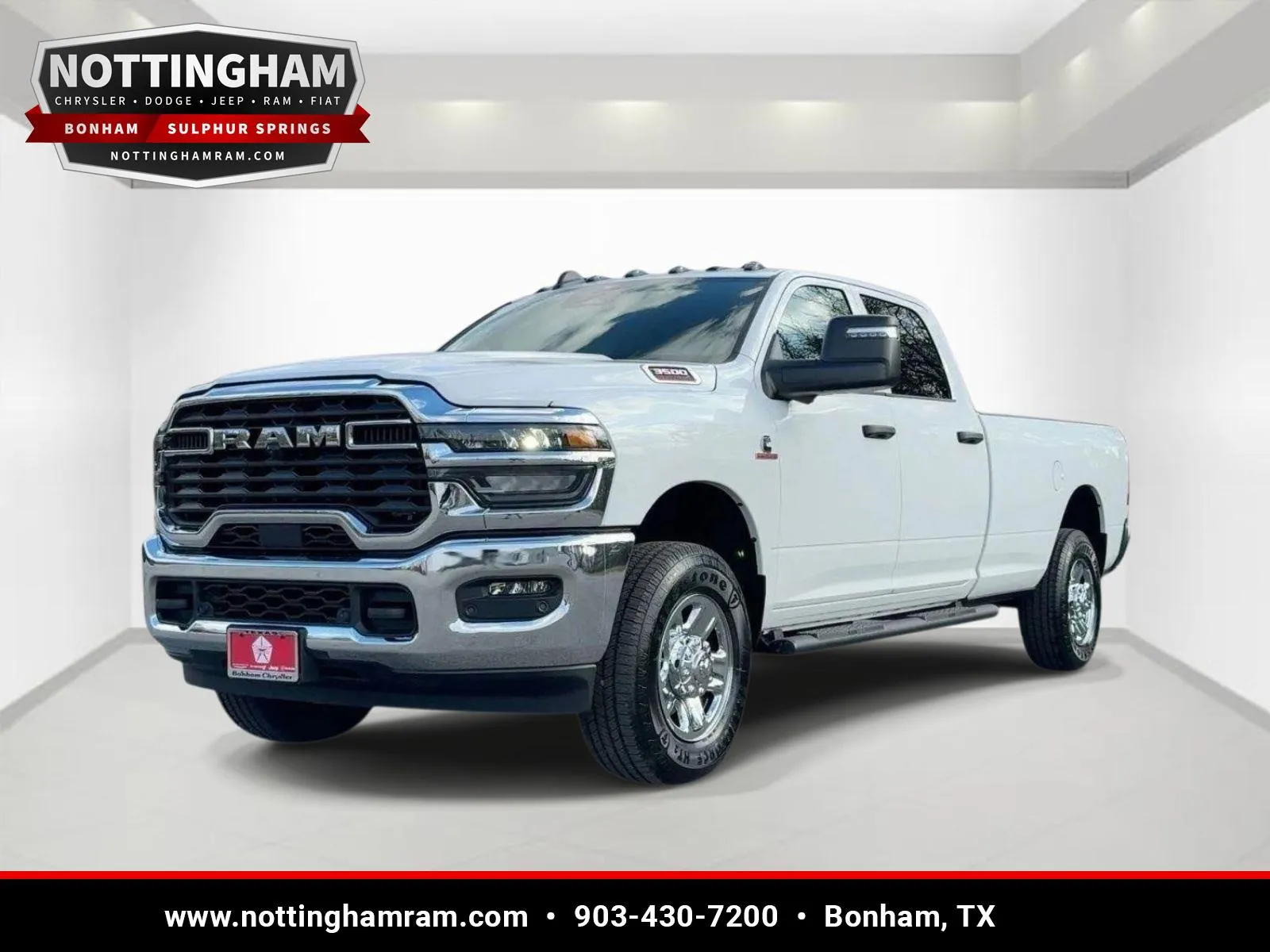 White 2026 Ram 3500 Tradesman for sale in Bonham, TX