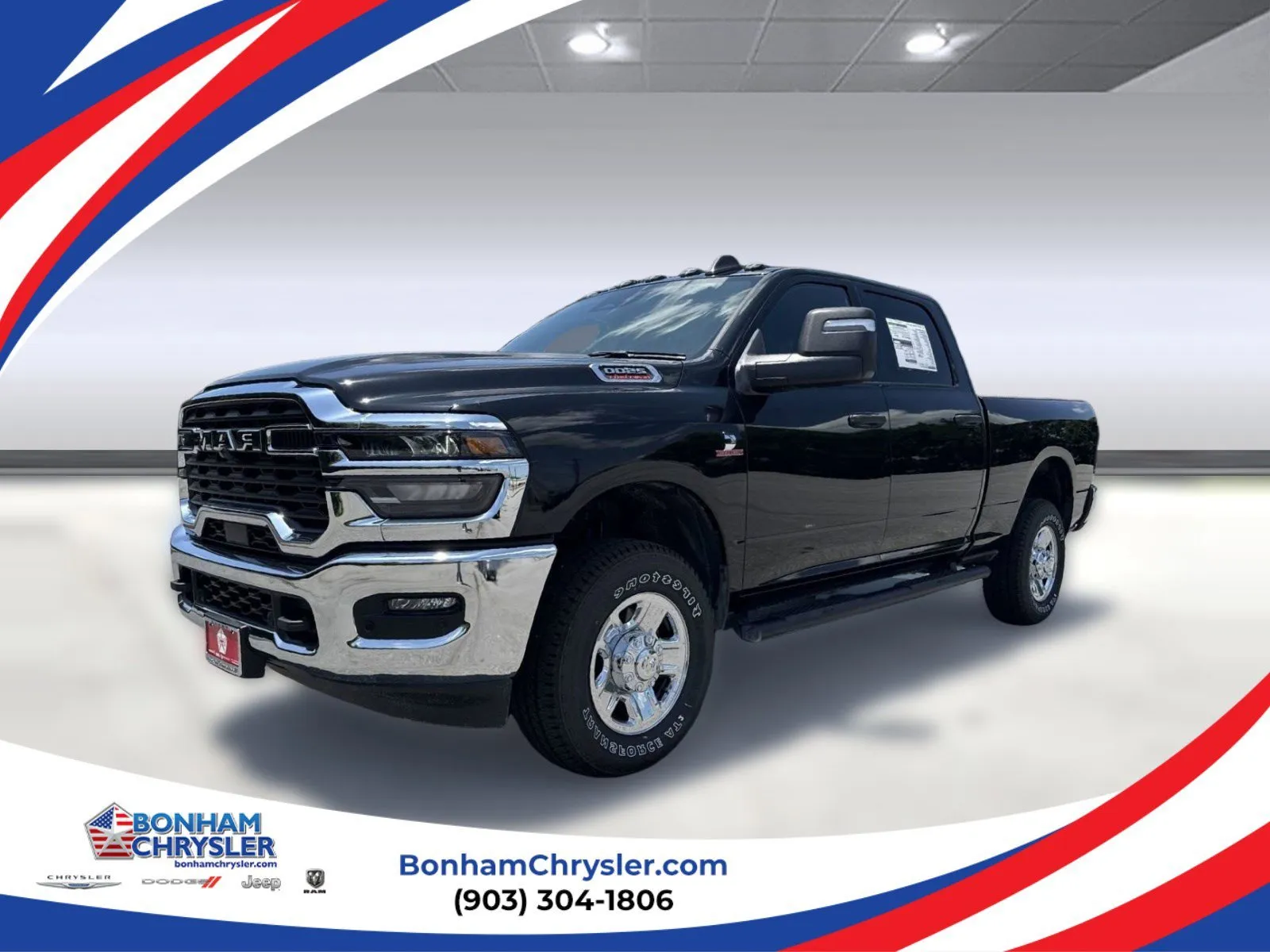 Black 2025 Ram 2500 Tradesman for sale in Bonham, TX