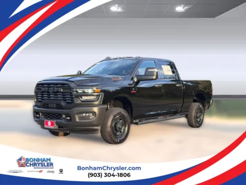 Black 2026 Ram 2500 Tradesman for sale in Bonham, TX
