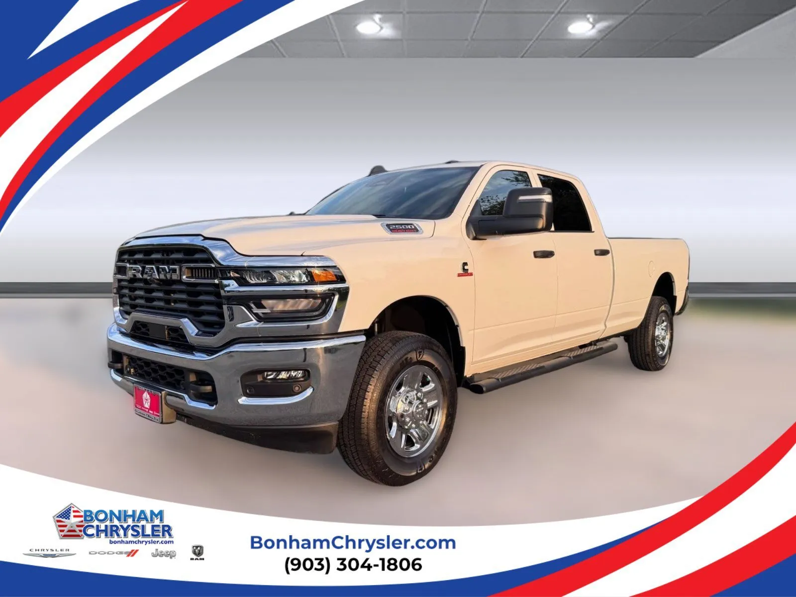 White 2025 Ram 2500 Tradesman for sale in Bonham, TX