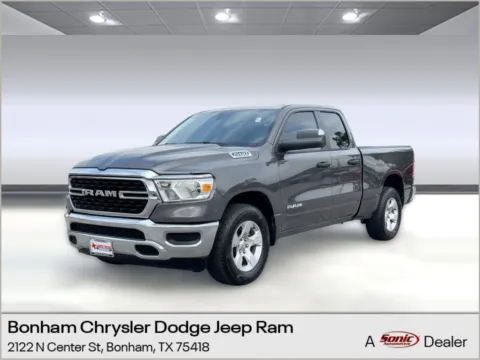 Gray 2024 Ram 1500 Big Horn for sale in Bonham, TX