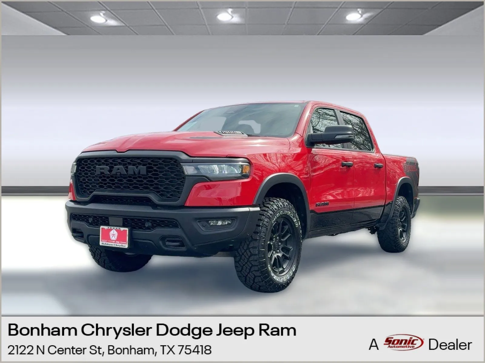 Red 2025 Ram 1500 Rebel for sale in Bonham, TX