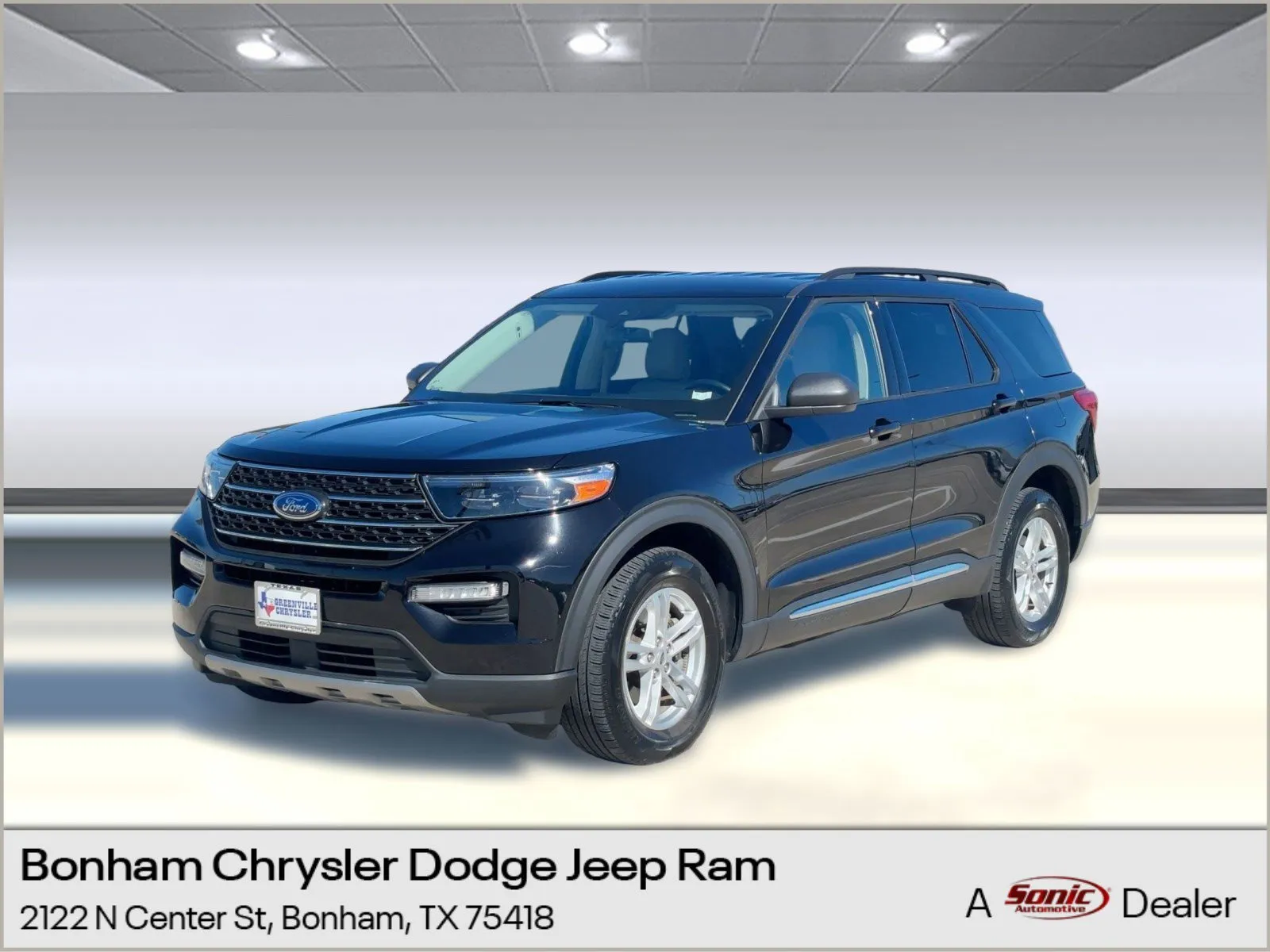 Black 2023 Ford Explorer XLT for sale in Bonham, TX