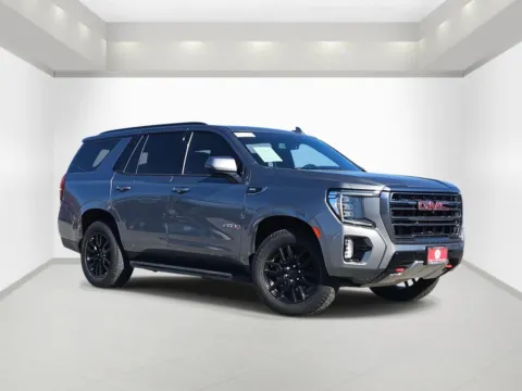 Gray 2021 GMC Yukon AT4 for sale in Bonham, TX