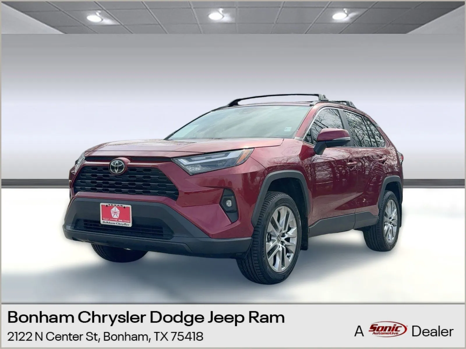 Red 2023 Toyota RAV4 XLE Premium for sale in Bonham, TX