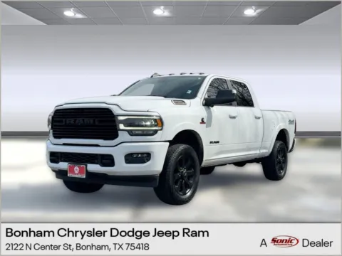 White 2021 Ram 2500 Laramie for sale in Bonham, TX