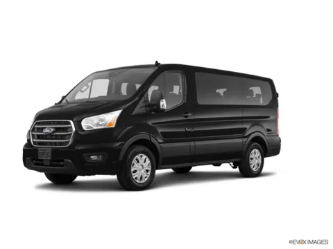 Black 2020 Ford Transit Passenger Wagon XLT for sale in Bonham, TX