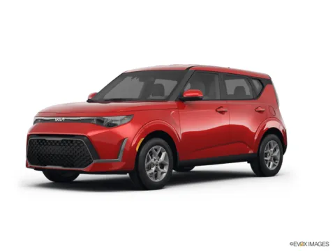 Red 2023 KIA SOUL LX IVT for sale in Bonham, TX