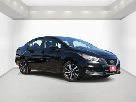 Black 2021 Nissan Versa SV for sale in Bonham, TX