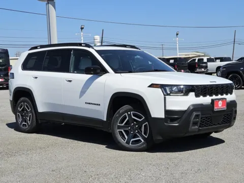 White 2026 Jeep Cherokee Limited for sale in Bonham, TX