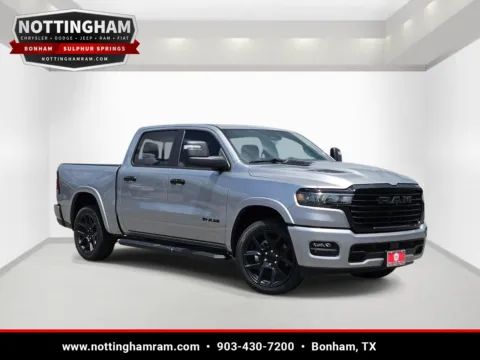 Silver 2026 Ram 1500 Laramie for sale in Bonham, TX