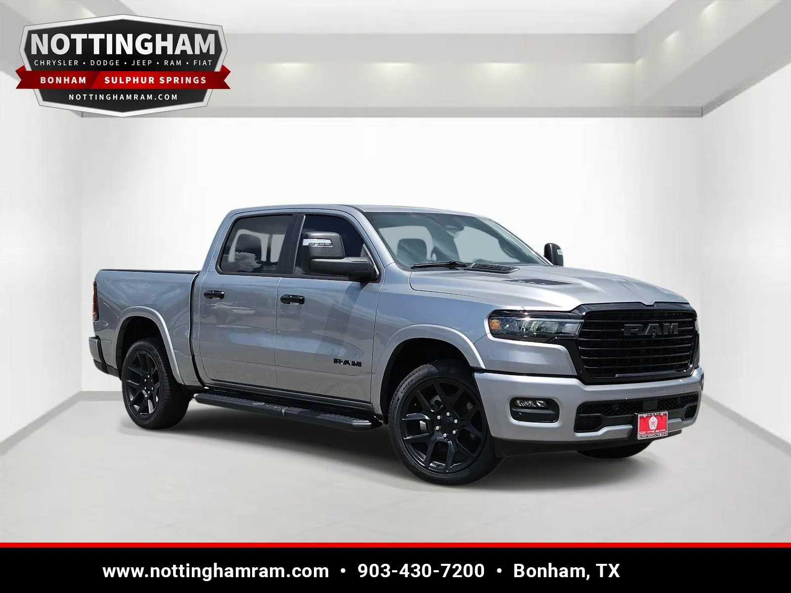 Silver 2026 Ram 1500 Laramie for sale in Bonham, TX