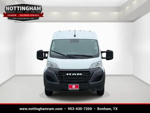 Photos of 2023 Ram ProMaster Cargo Van 2500 HIGH ROOF 159 WB for sale in Bonham, TX at Bonham Chrysler